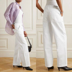 Mother High Waisted Push-Pop Crop Wide Leg 90s Jeans - 25